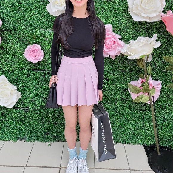 NWOT sunday best purple olive skirt - Picture 7 of 7